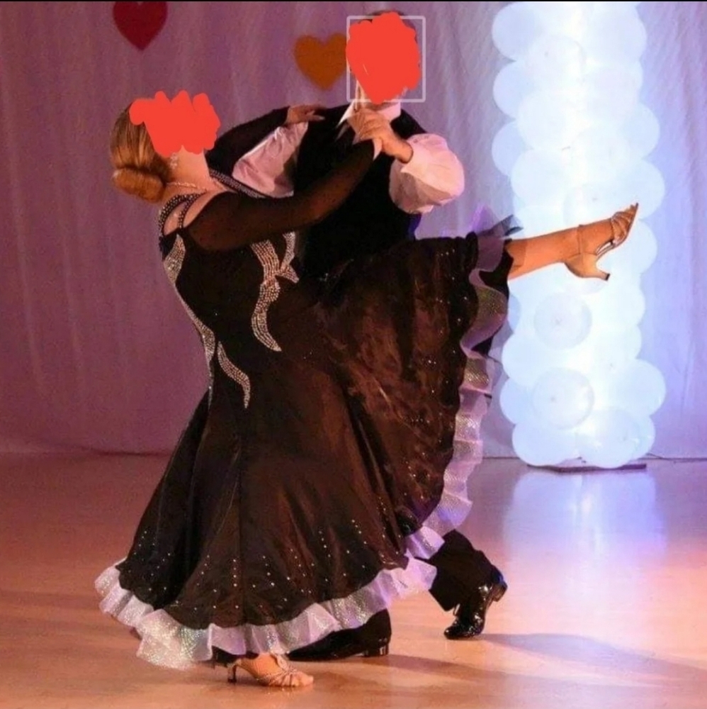 Plus Size Ballroom Smooth Dance Dress